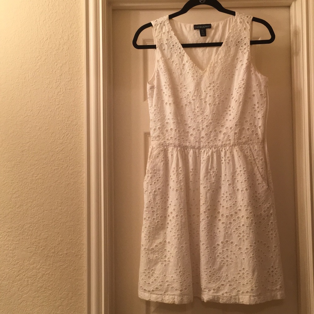 White dress